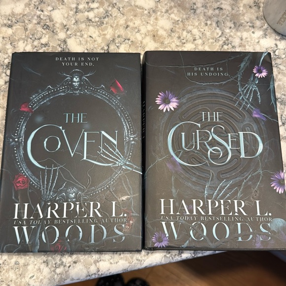 The Coven & The Cursed 2 part book series by Harper L Woods - Picture 1 of 1